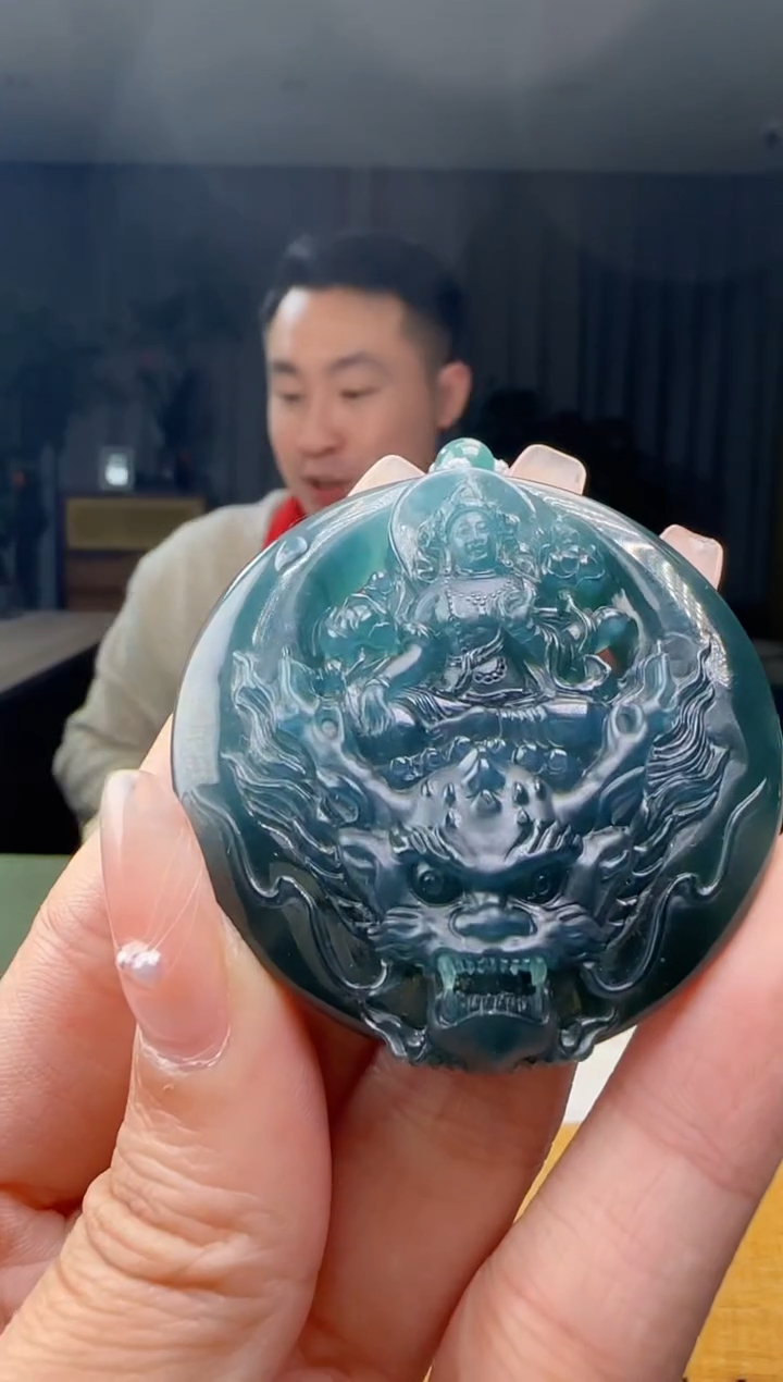 【闪购商品】翡翠吊坠(不含链)未镶嵌MM@@WS50206H019