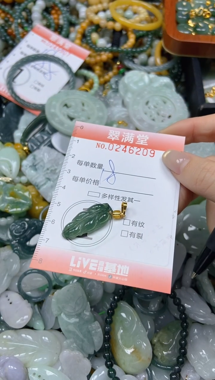 颈饰未镶嵌翡翠闪购0246209