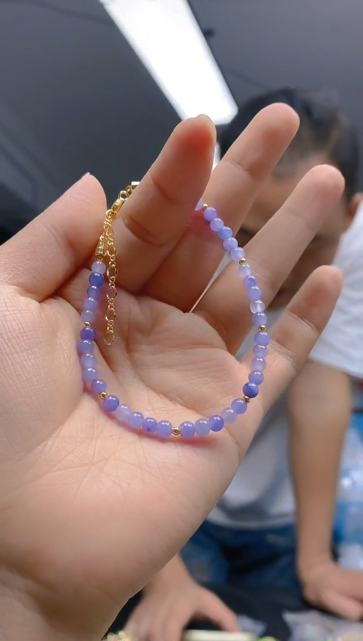 【闪购商品】翡翠耳饰合金0433翡翠手链