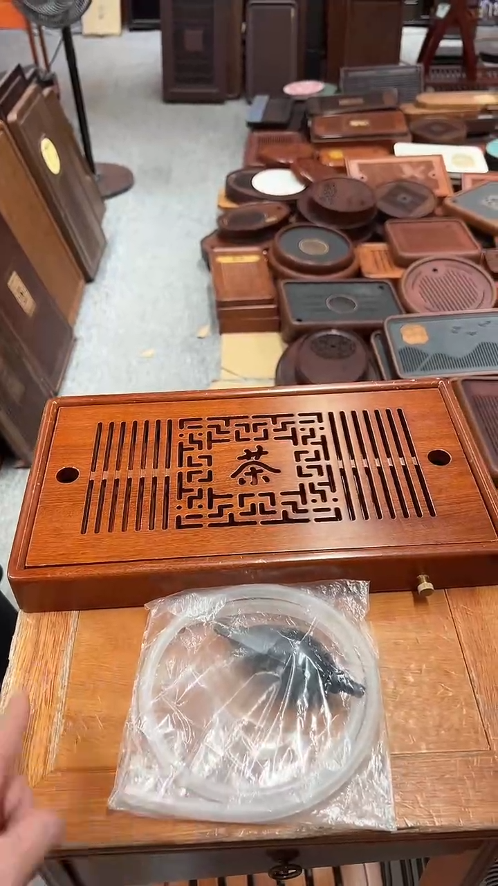 福利一整块花梨木长36CM*宽20CM茶盘送管