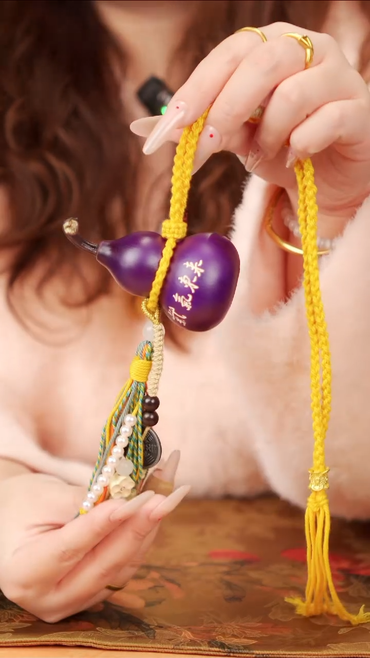 【闪购商品】204灵宝阁漆艺小葫芦挂件59.9