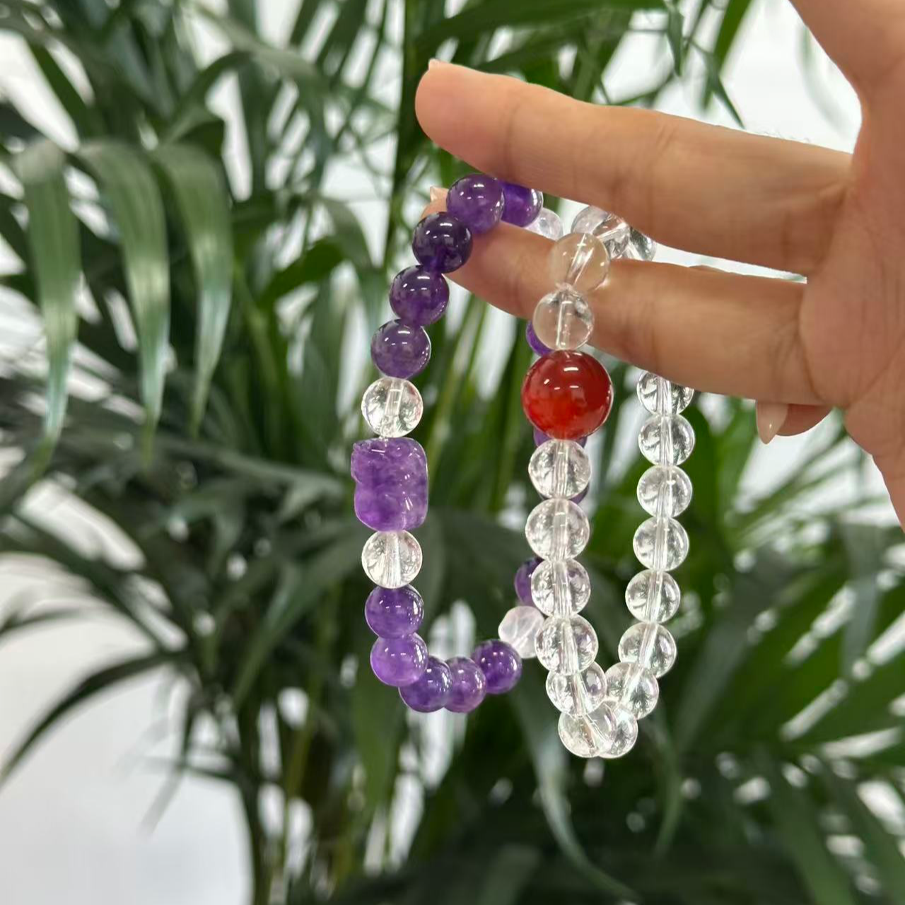 天然水晶手链款式