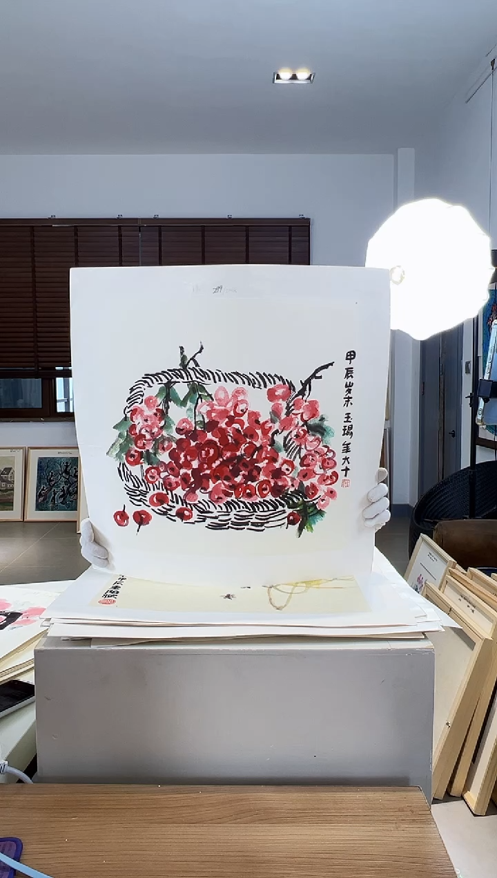 【闪购商品】版画亲签限量发行版画S版