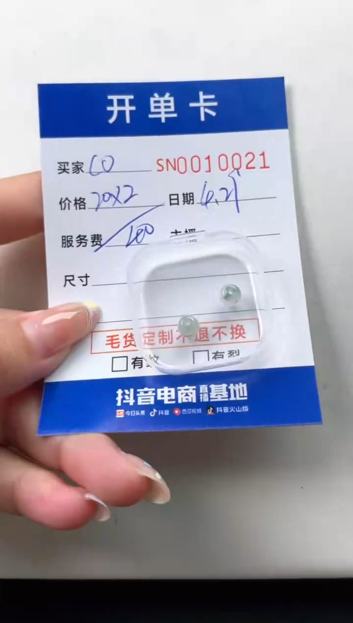 翡翠未镶嵌颈饰00010021