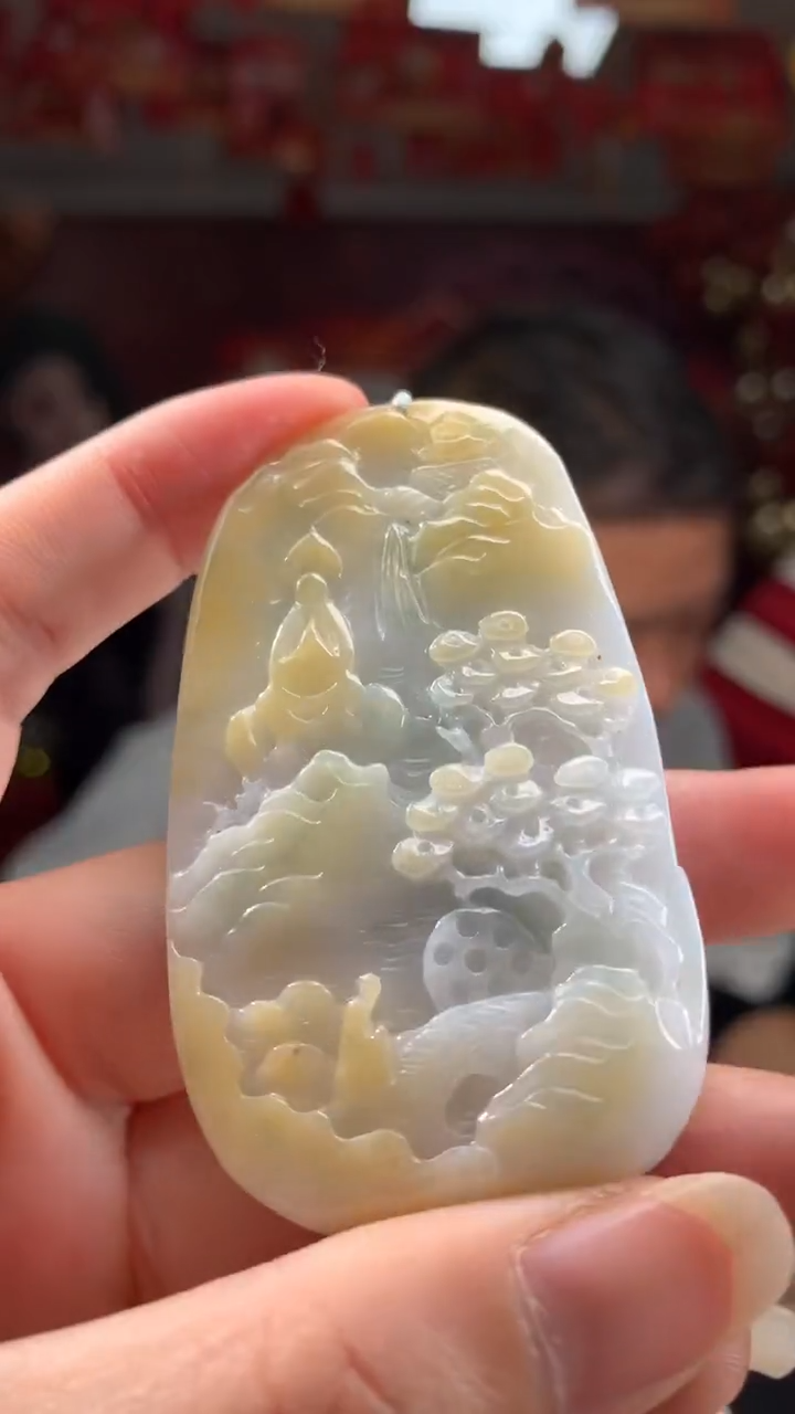 【闪购商品】定制翡翠未镶嵌不退不换CMH1件-A