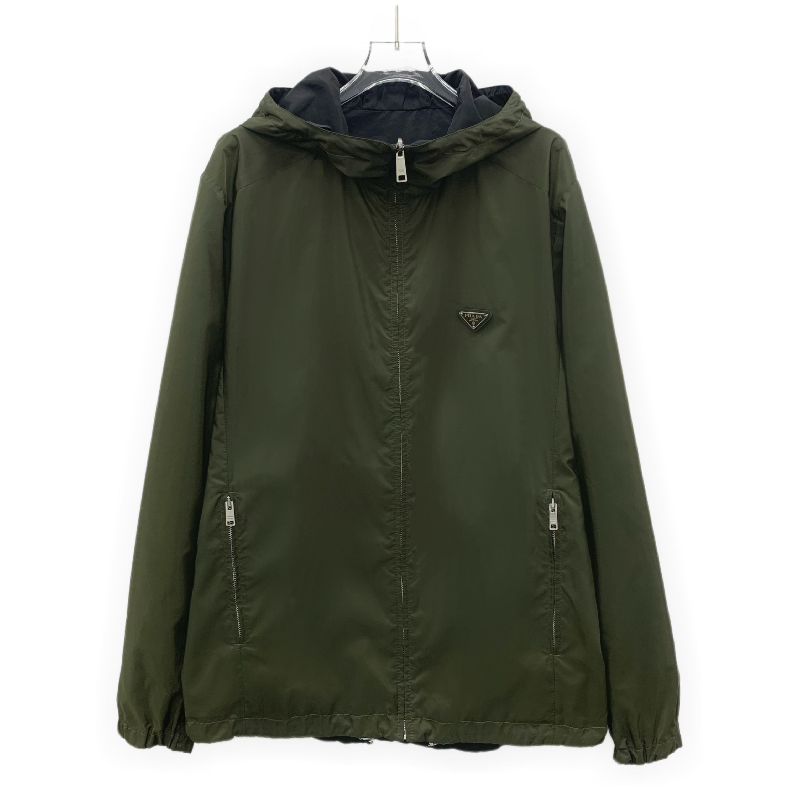 99新 Prada/普拉达 KM0728 双面穿夹克外套 XXL  