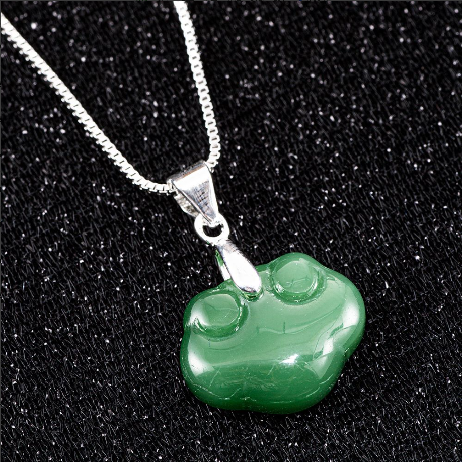 天然玉石珠宝 s925银 云纱笼梦 风絮藏幽 项链 s0148