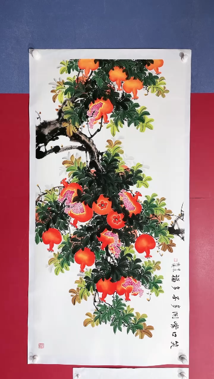 【闪购商品】绘画54林紫仪绘画作品137*68
