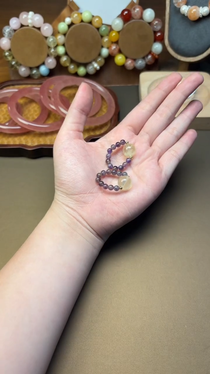 未镶嵌手串水晶1