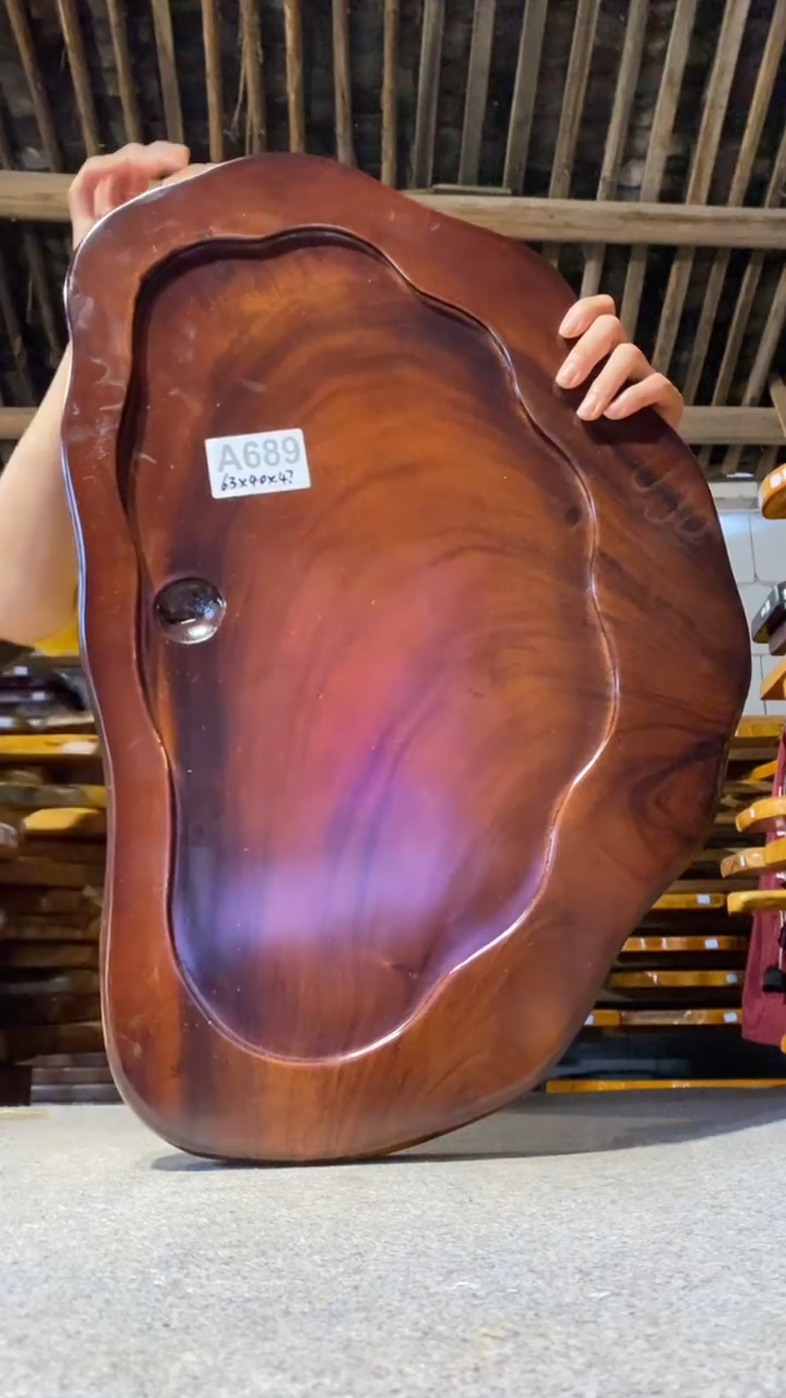 实木茶盘 一物一拍（不含配件）