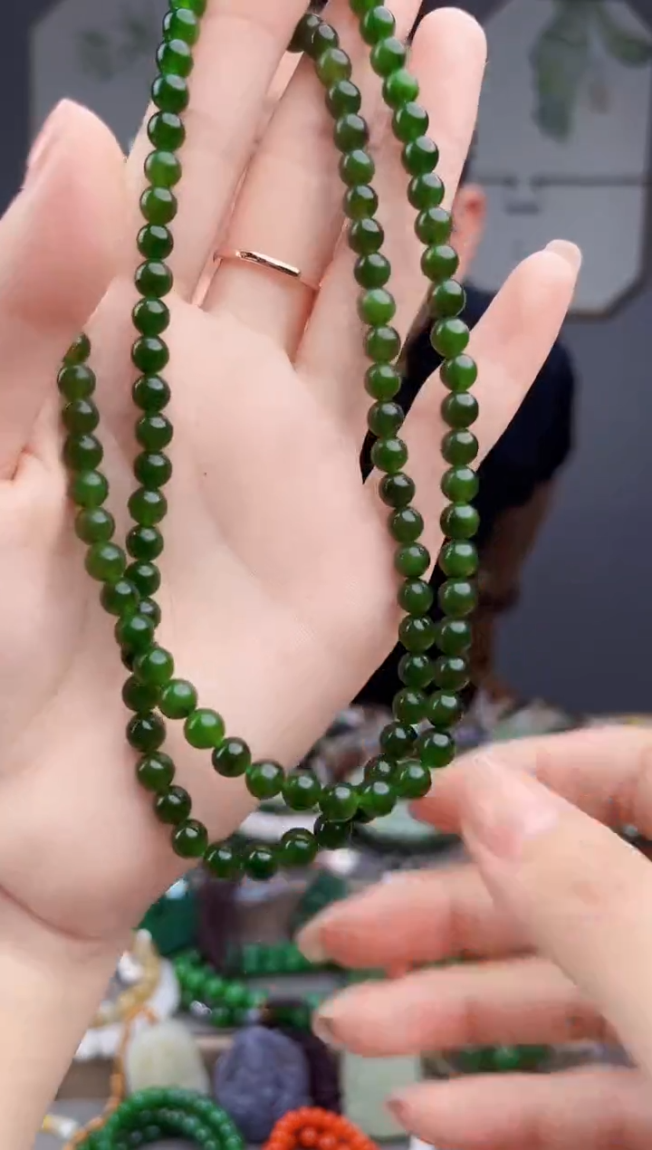 颈饰银S925镶嵌和田玉多样性发货拍一发一6