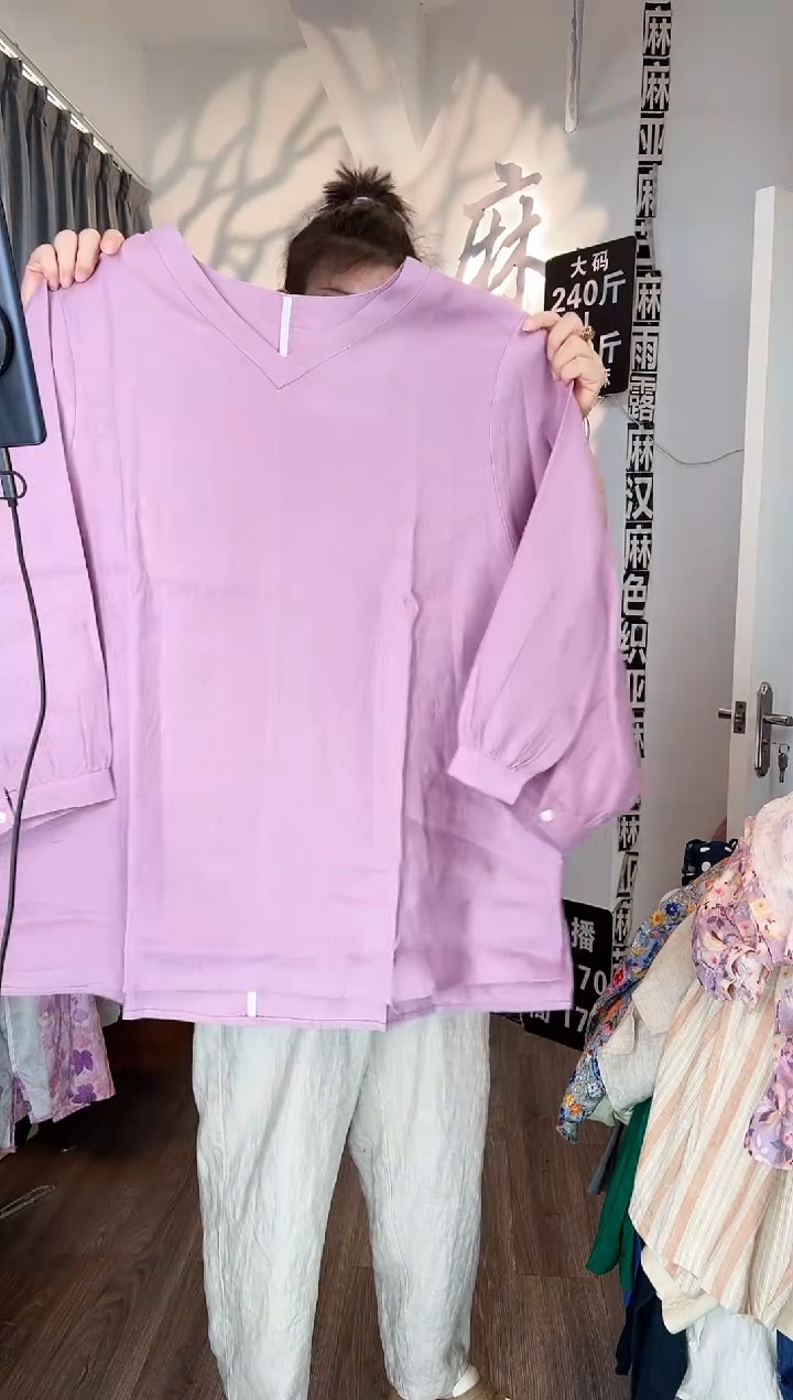 亚麻大码女装系列。