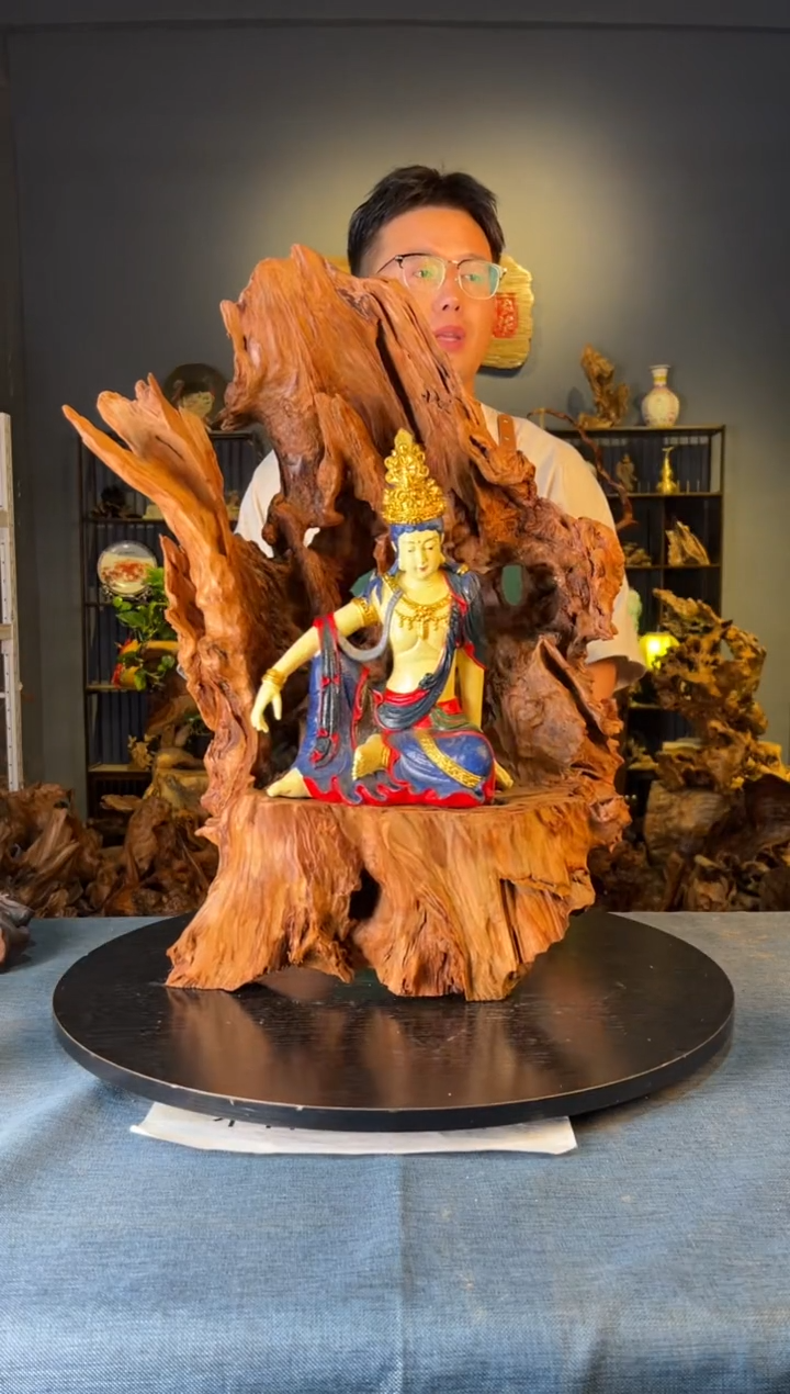 木卢师傅根艺作品（不包含人物摆件）