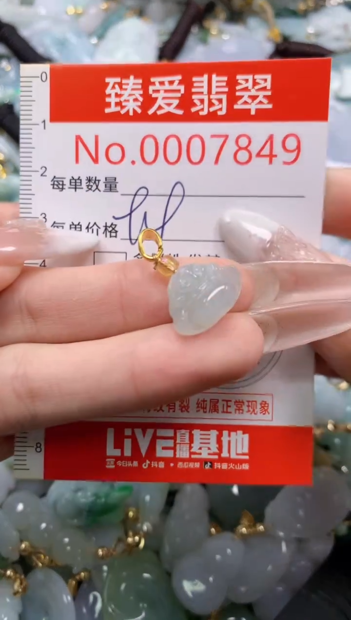 颈饰未镶嵌翡翠7849