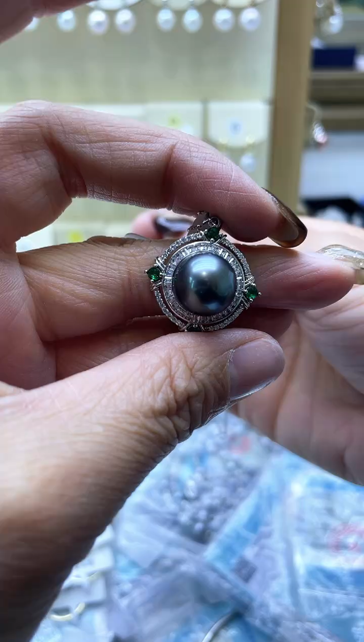 【闪购商品】海水珍珠颈饰银S925镶嵌2