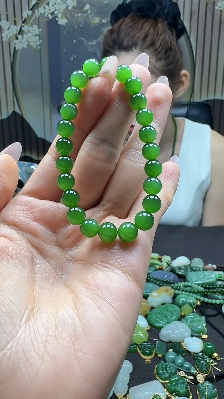 和田玉未镶嵌挂件8