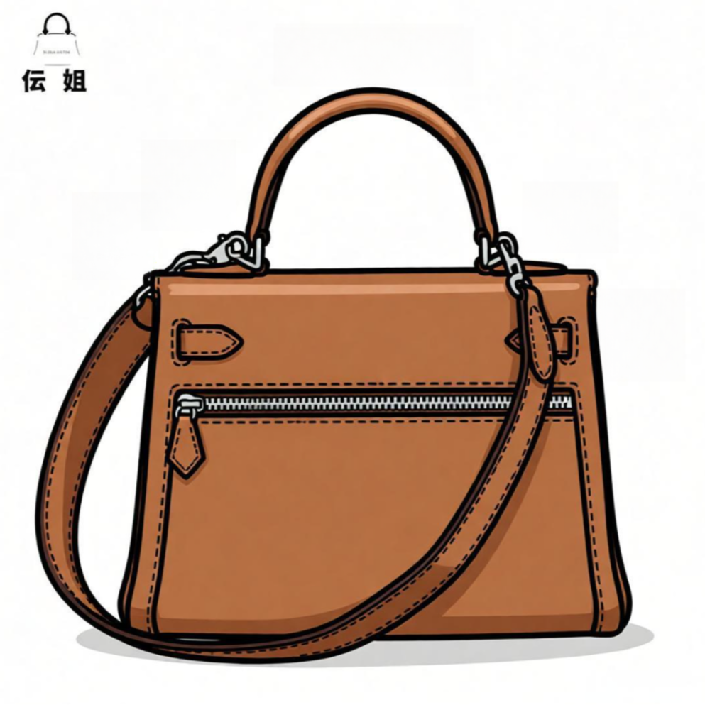 【Lakis】进口原厂皮蜡线全手工休闲百搭大容量酷飒高街男女中性包