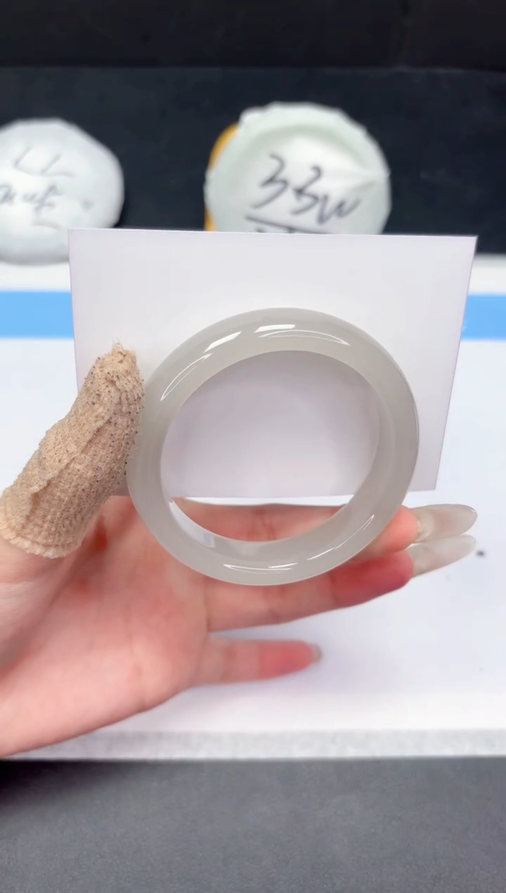 【闪购商品】石英质玉手镯未镶嵌337-54.2