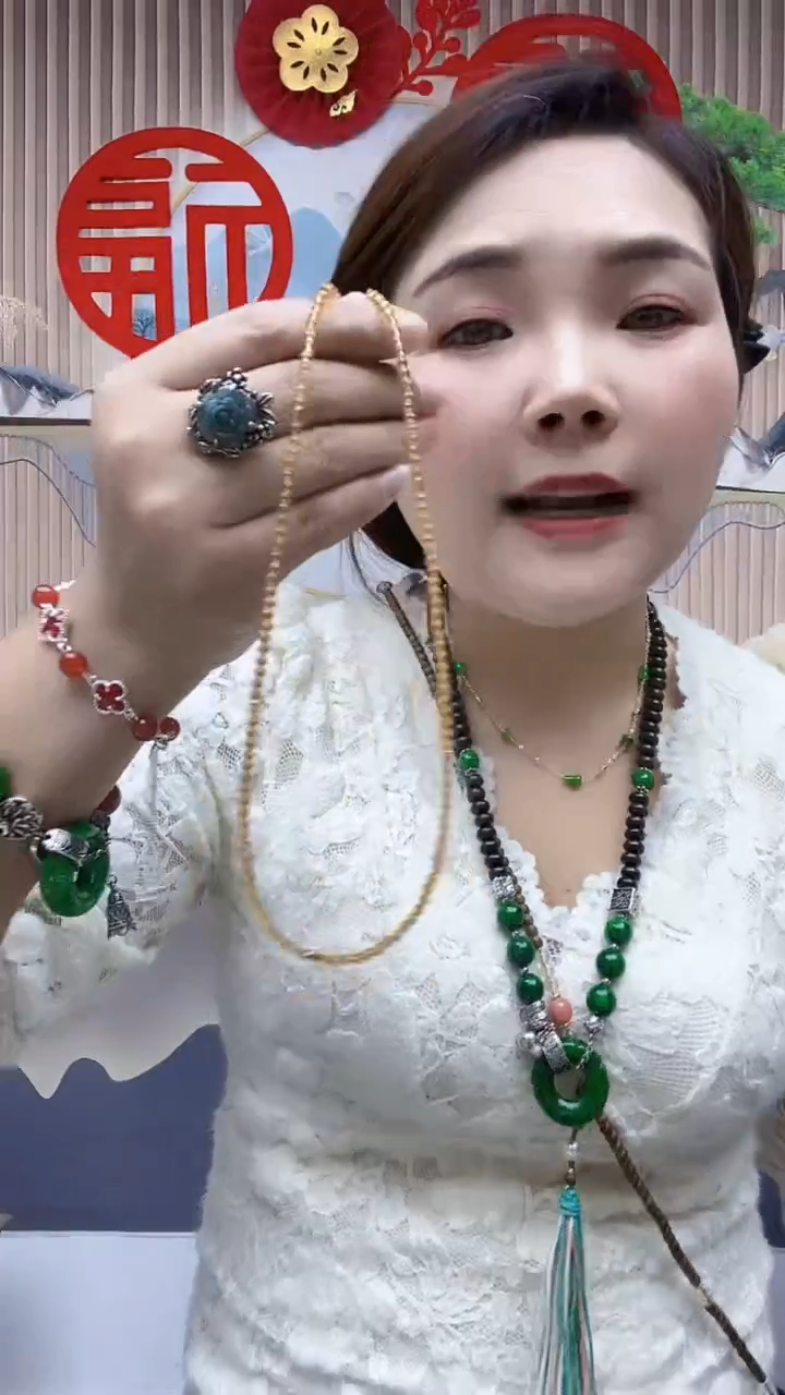 【闪购商品】水晶颈饰未镶嵌A25GSGGS