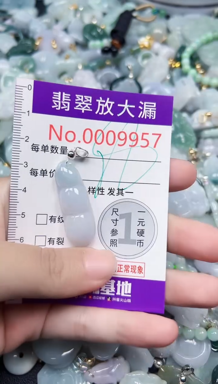 颈饰未镶嵌翡翠9957