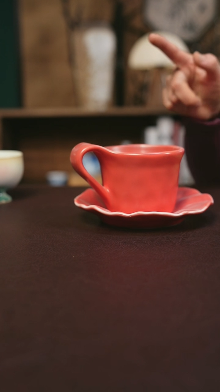 【闪购商品】景德镇陶瓷杯碗柴烧多人