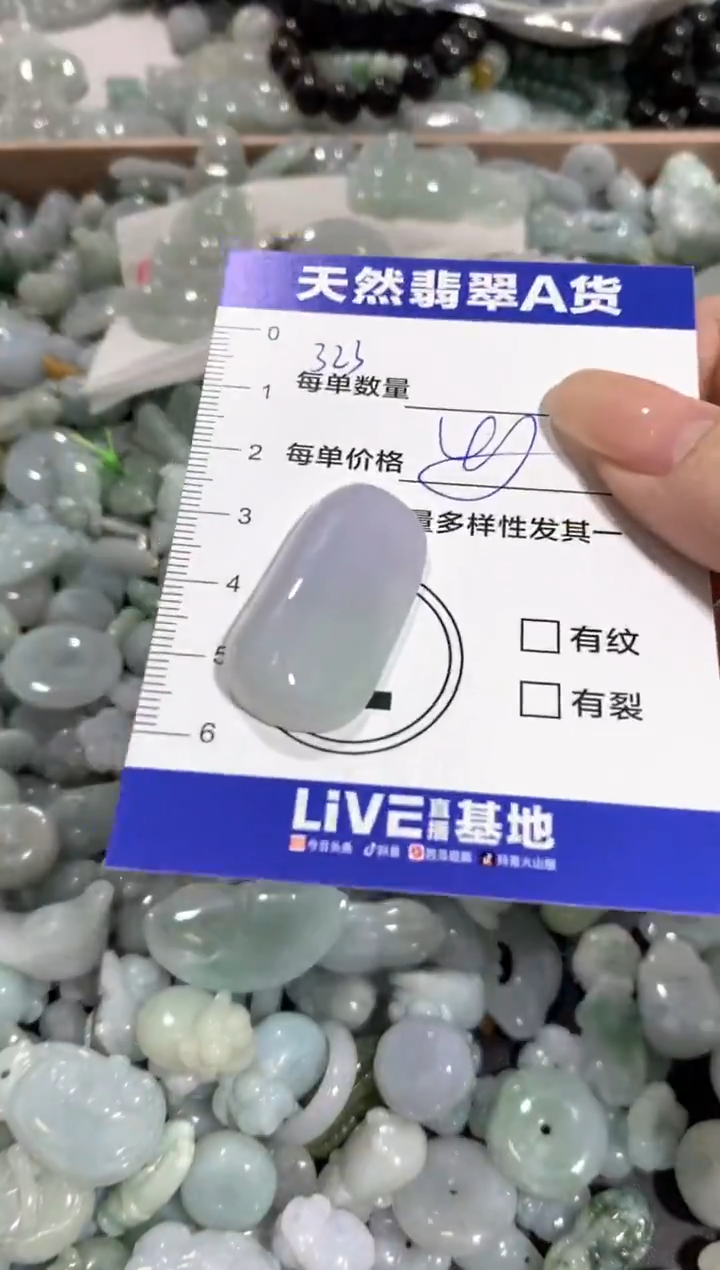 颈饰未镶嵌翡翠天然翡翠A货批量多样性发一件