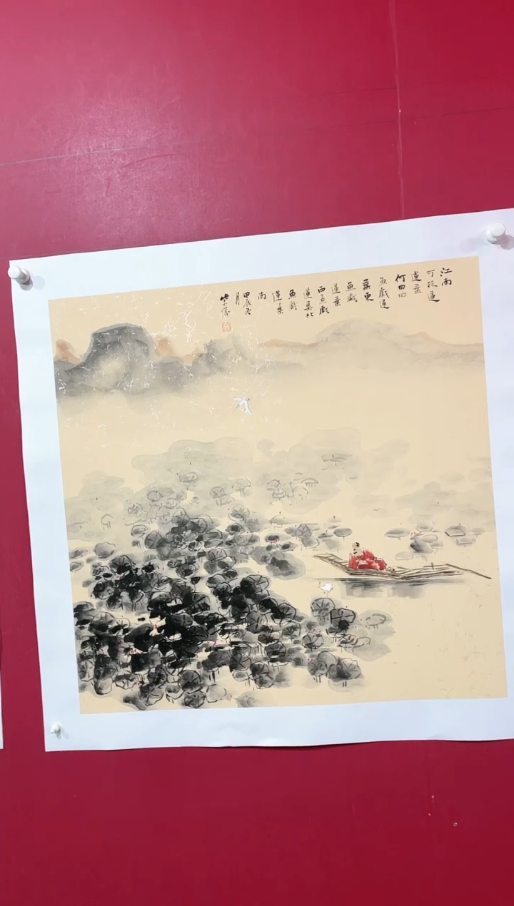 【闪购商品】绘画64林紫仪绘画作品68*68