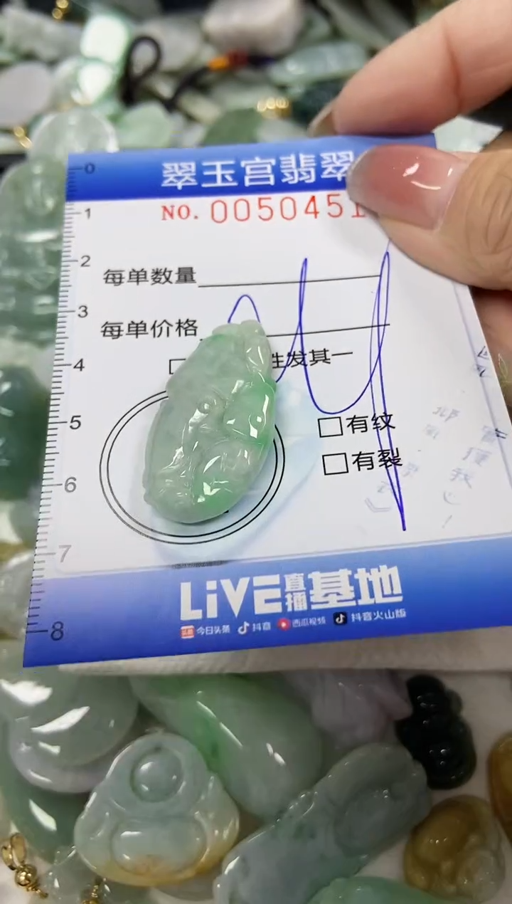 【闪购商品】翡翠颈饰未镶嵌闪购0050451