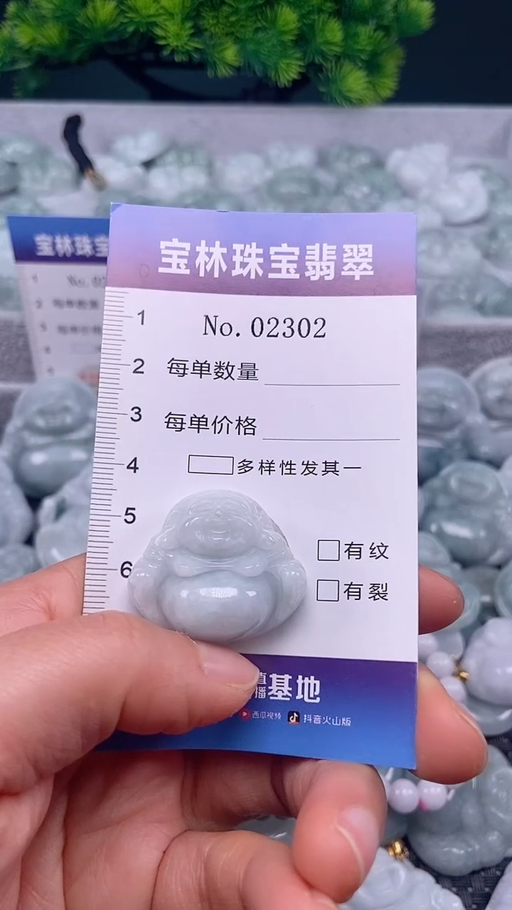 颈饰未镶嵌翡翠天然缅甸翡翠2302