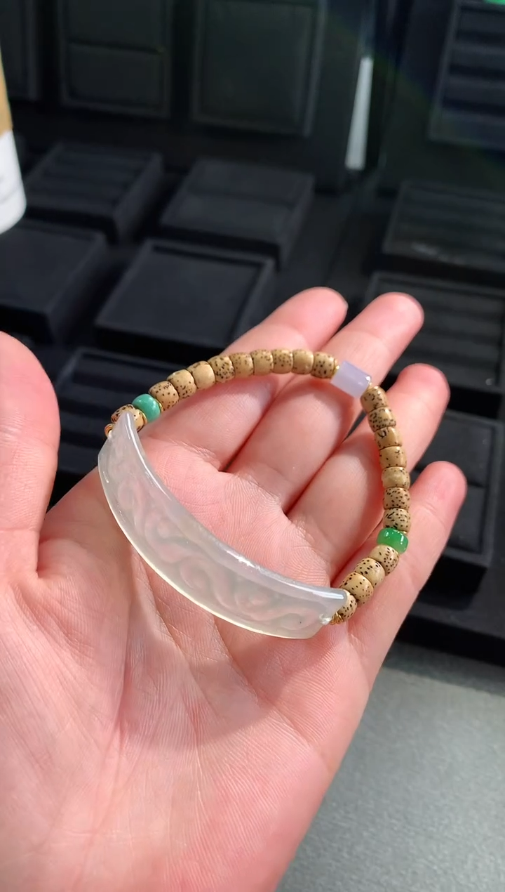 【闪购商品】翡翠手链未镶嵌手链