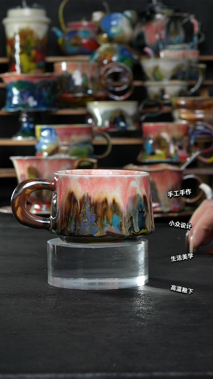 设计师款景德镇森涩手创陶瓷（食品级）927