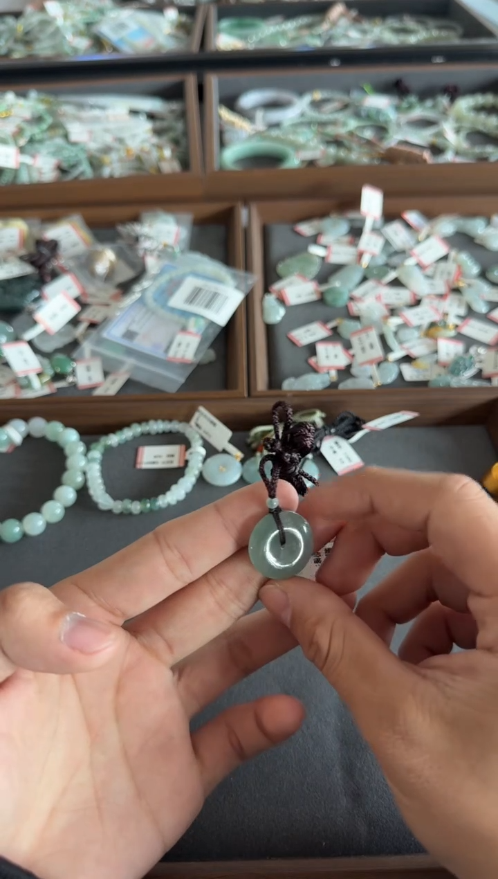 颈饰未镶嵌翡翠7300号买断