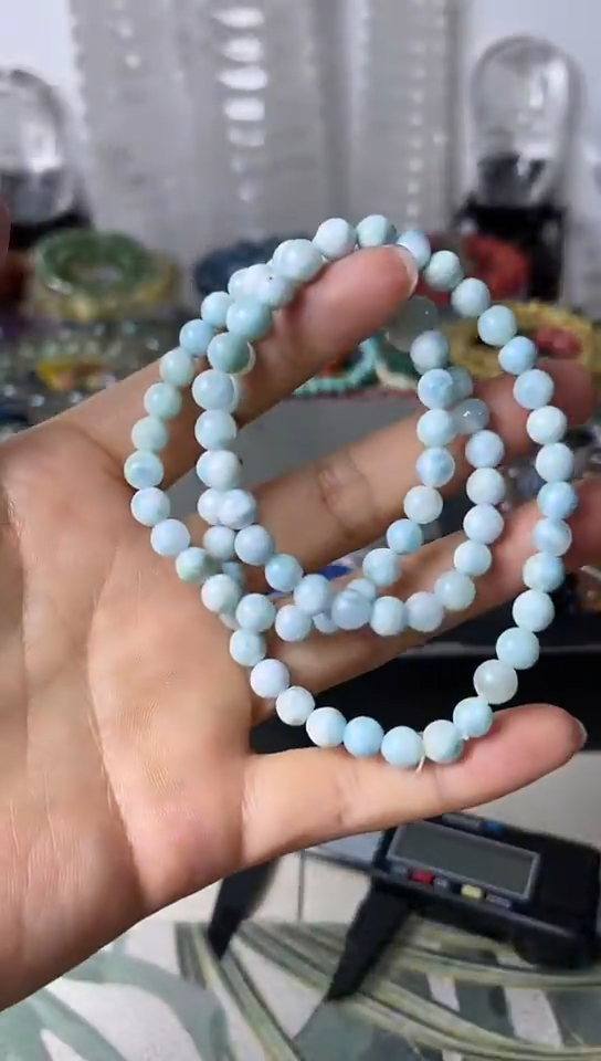 【闪购商品】针钠钙石手饰未镶嵌矿坑41