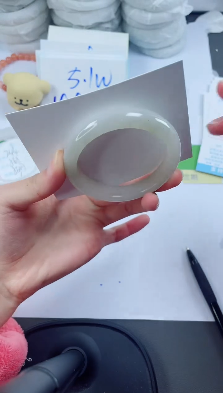 【闪购商品】石英质玉手镯未镶嵌245-52.9