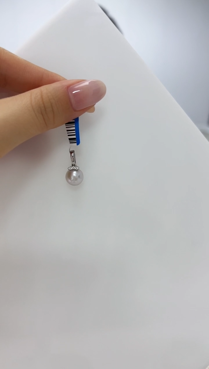 【闪购商品】海水珍珠DA银S925镶嵌吊坠 E126