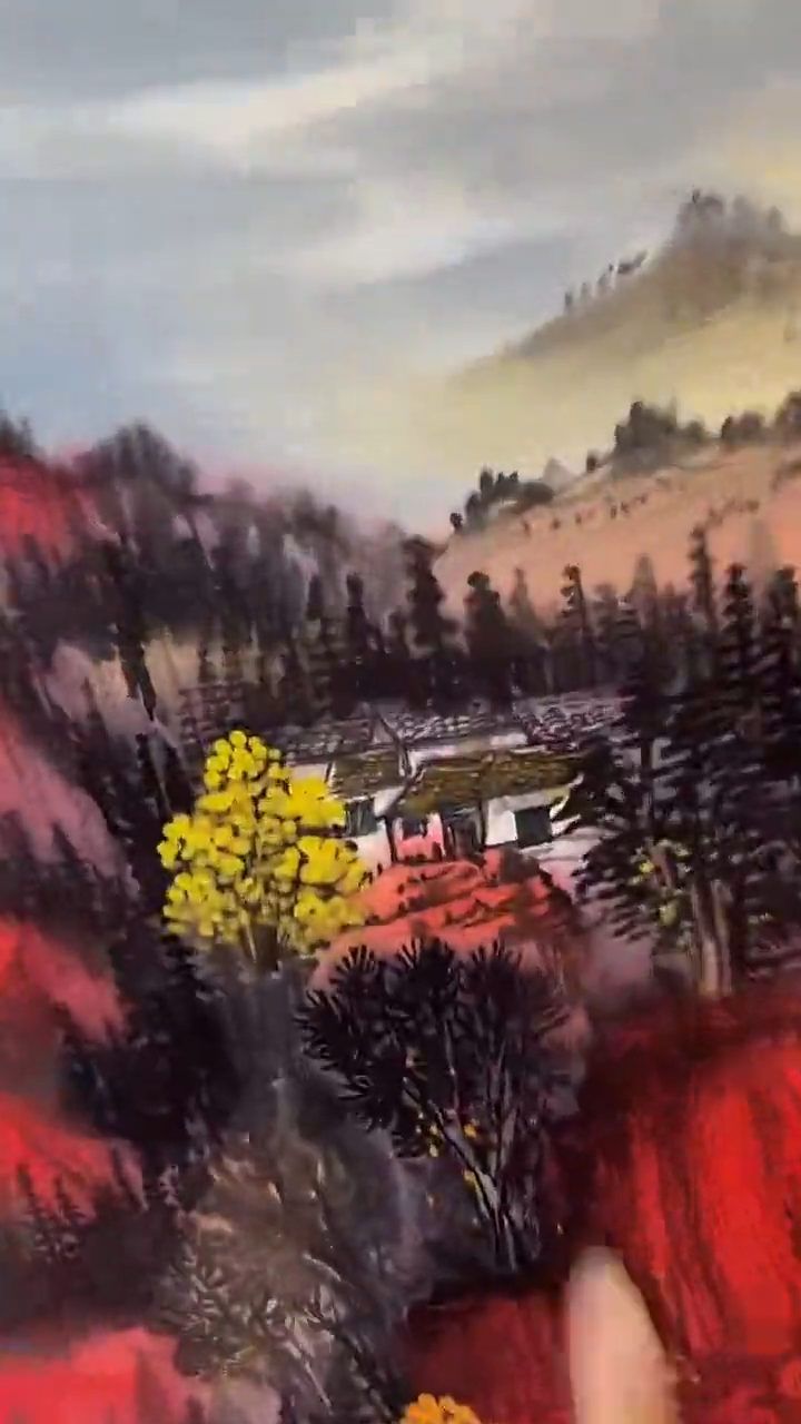 国画王炳杰手绘绘画作品26-33