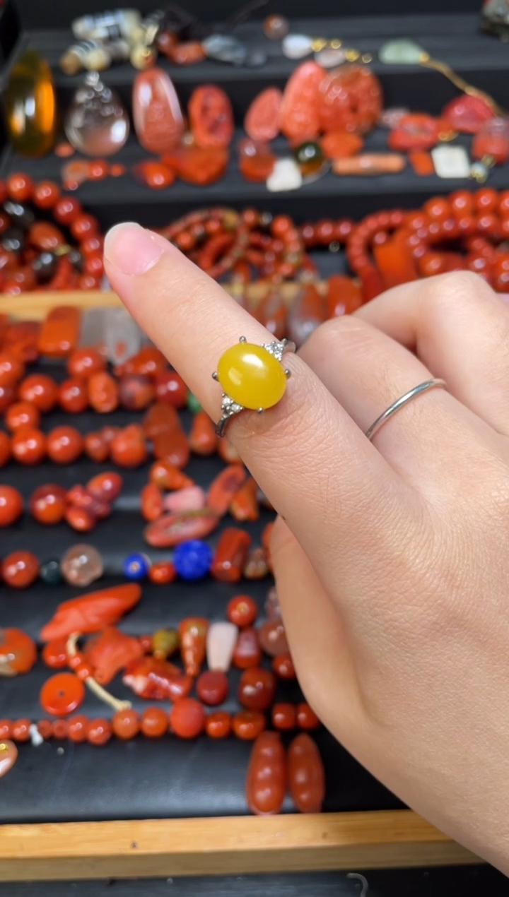 裸石蜜蜡未镶嵌3