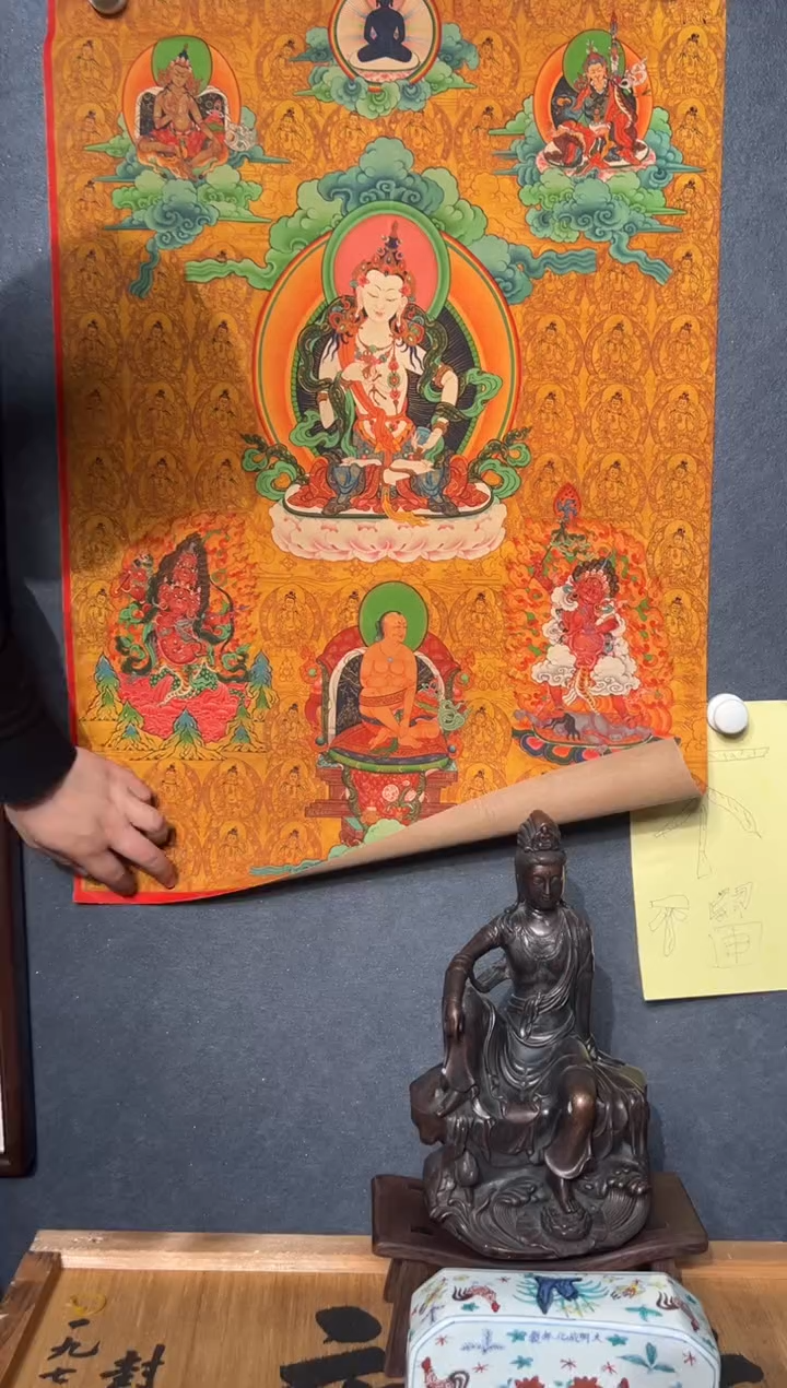 卷轴画卷轴画奥奥的唐卡