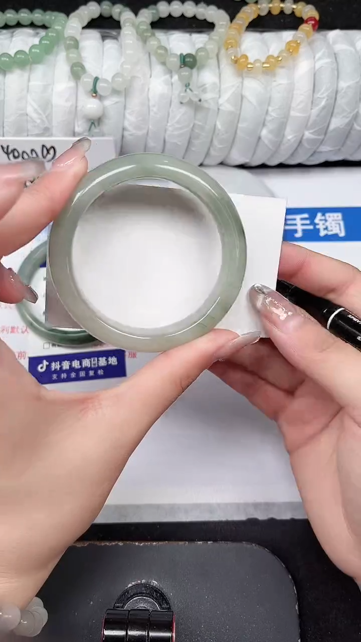 未镶嵌手镯石英质玉287-52/53
