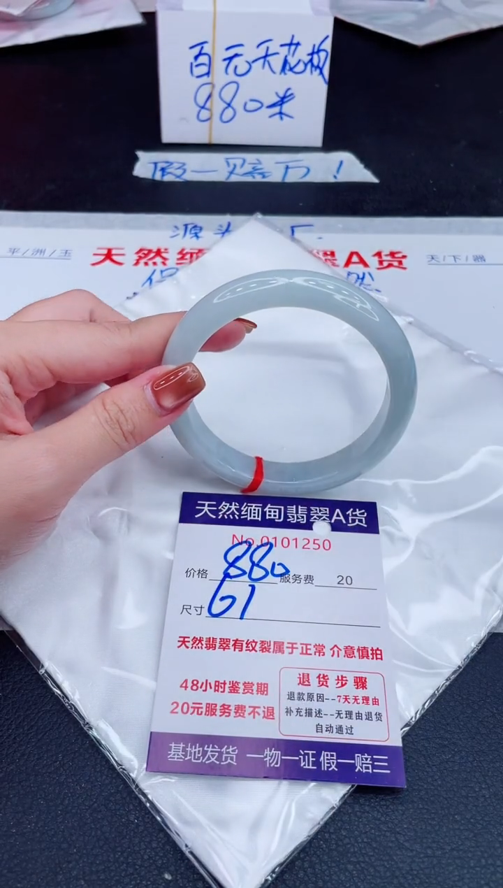 未镶嵌手镯翡翠880.00