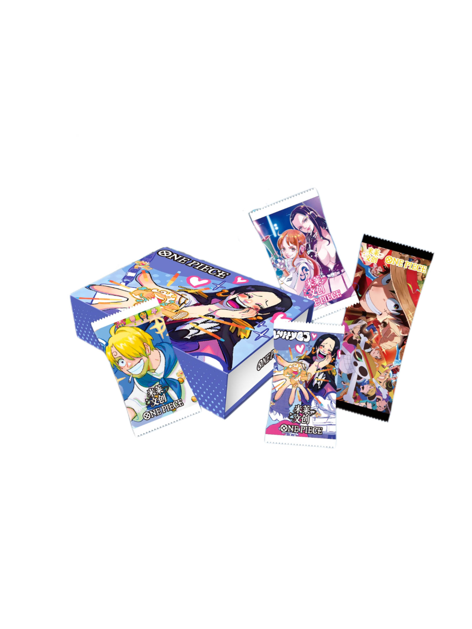 [新人福利]米莱文创第一弹航海王卡牌国卡二创卡牌盲盒M（默认代拆