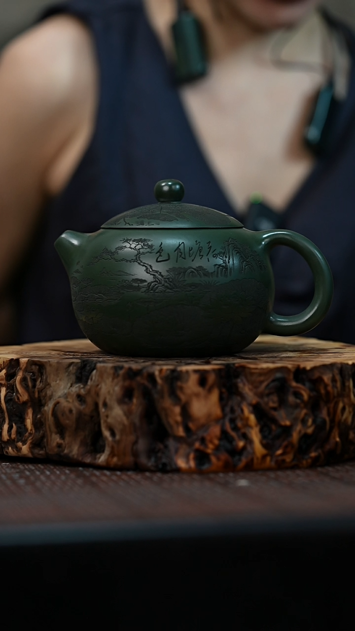 茶壶紫砂宜兴岁颐传砂原矿全手33