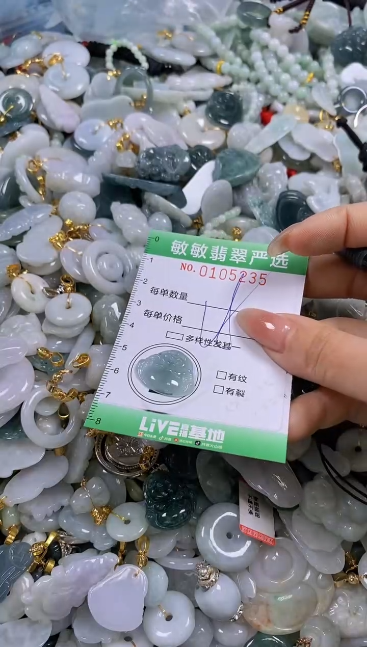 【闪购商品】翡翠颈饰未镶嵌闪购0105235