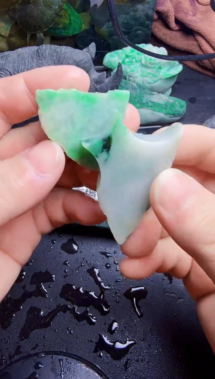 未镶嵌挂件翡翠天然翡翠137