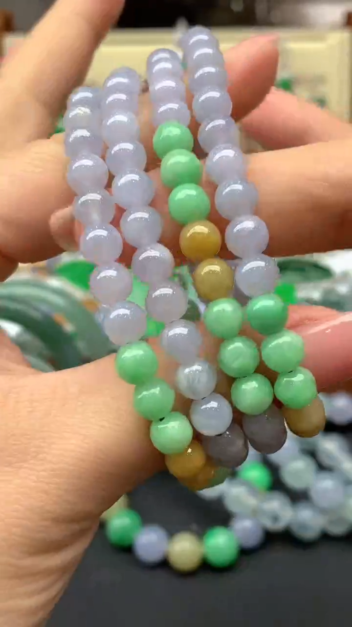 【闪购商品】翡翠手串未镶嵌2-天然翡翠