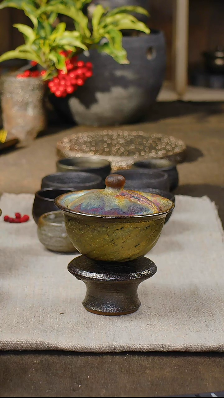 【闪购商品】明静砂器纯手作-------顶级窑宝