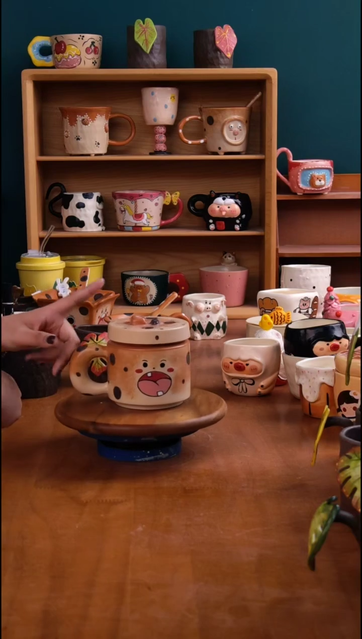 摆件陶景德镇原创手工陶瓷