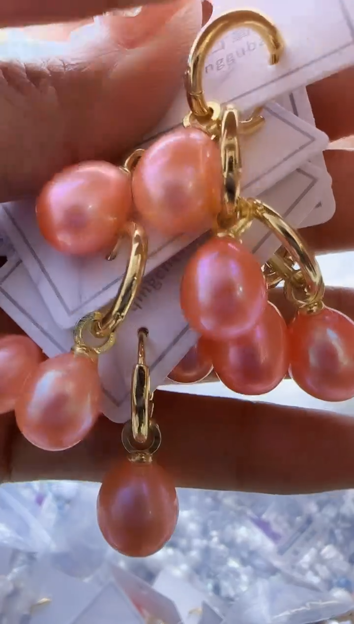 【闪购商品】淡水珍珠耳饰银S925镶嵌677多样性发货  发其一