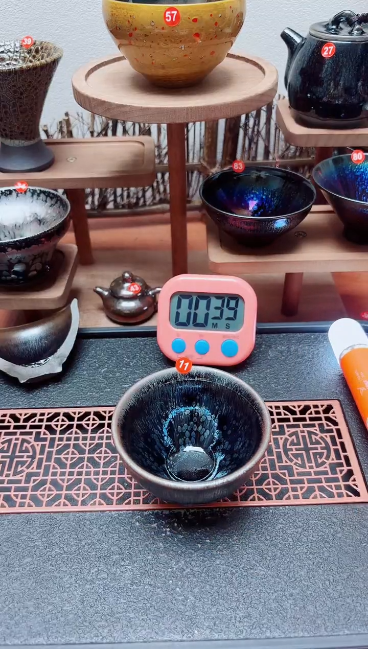 茶盏平*线11号建盏工匠茶器