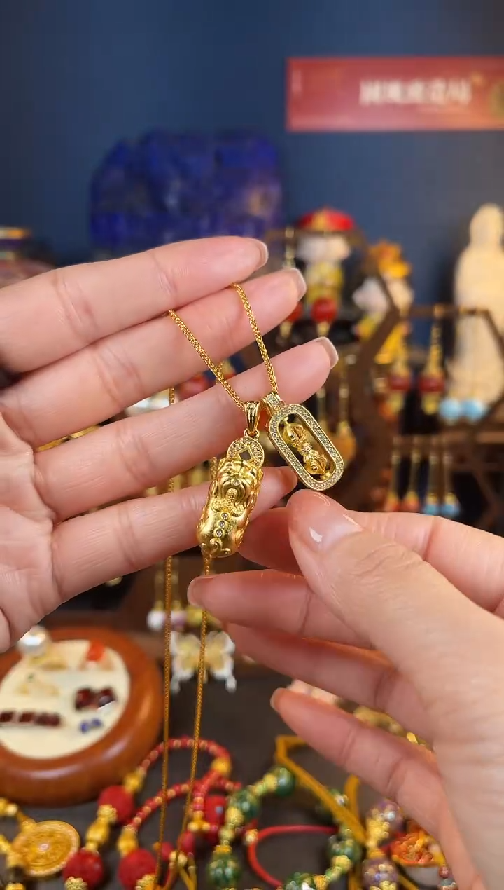 【闪购商品】貔貅珐琅景泰蓝吊坠